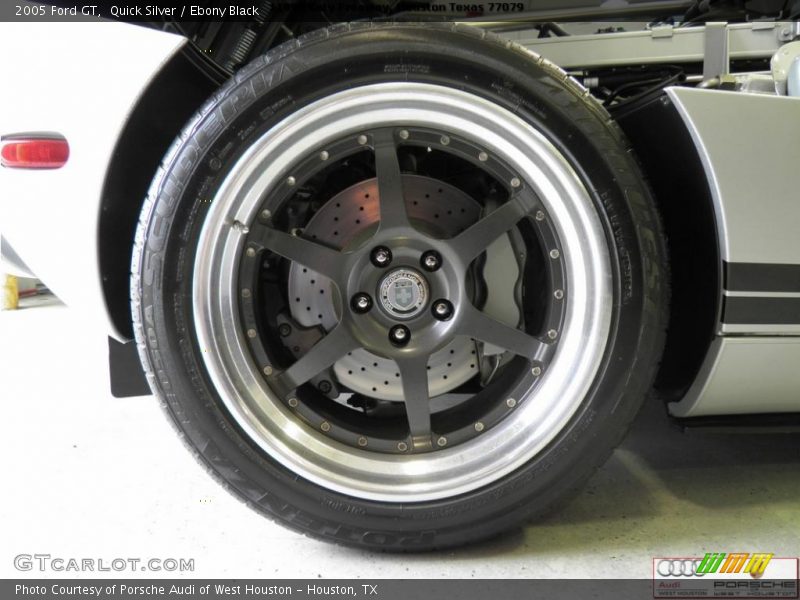 Quick Silver / Ebony Black 2005 Ford GT