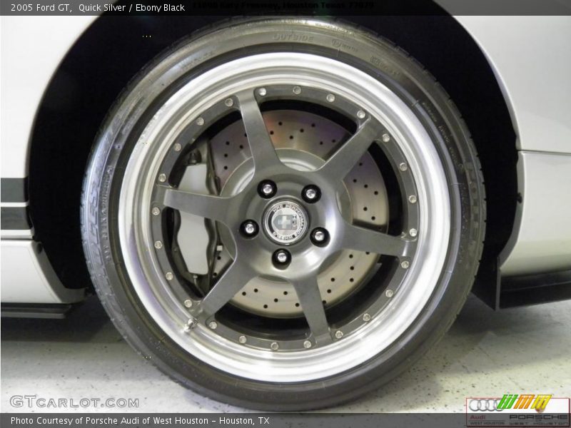 Quick Silver / Ebony Black 2005 Ford GT