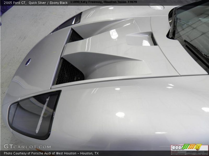 Quick Silver / Ebony Black 2005 Ford GT