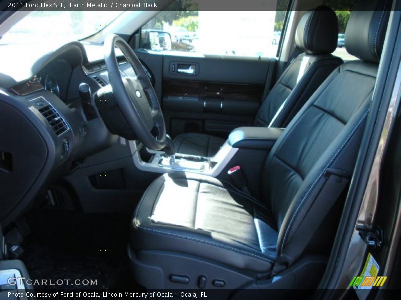 Earth Metallic / Charcoal Black 2011 Ford Flex SEL