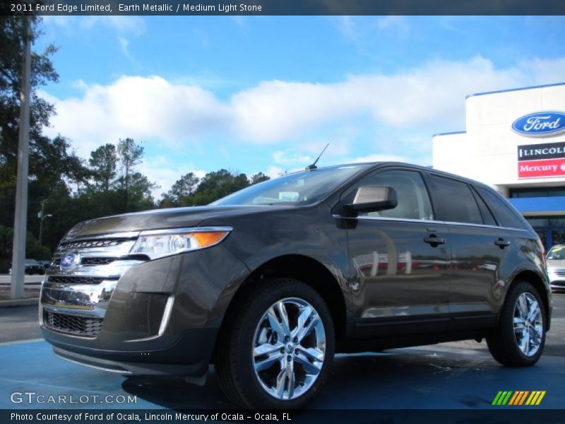 Earth Metallic / Medium Light Stone 2011 Ford Edge Limited