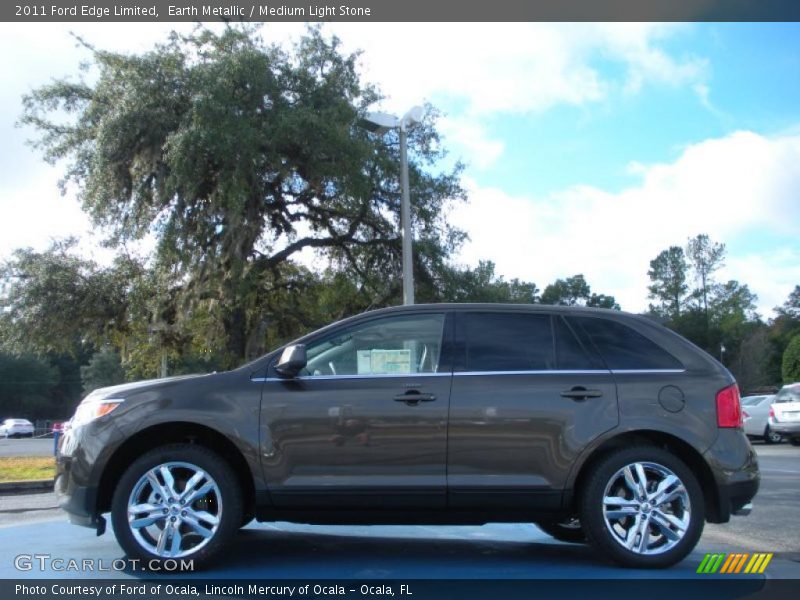 Earth Metallic / Medium Light Stone 2011 Ford Edge Limited