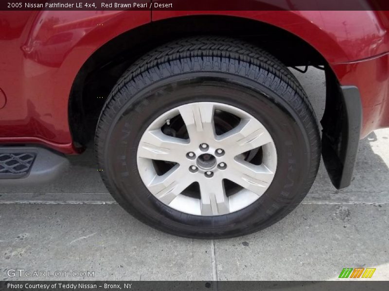 Red Brawn Pearl / Desert 2005 Nissan Pathfinder LE 4x4