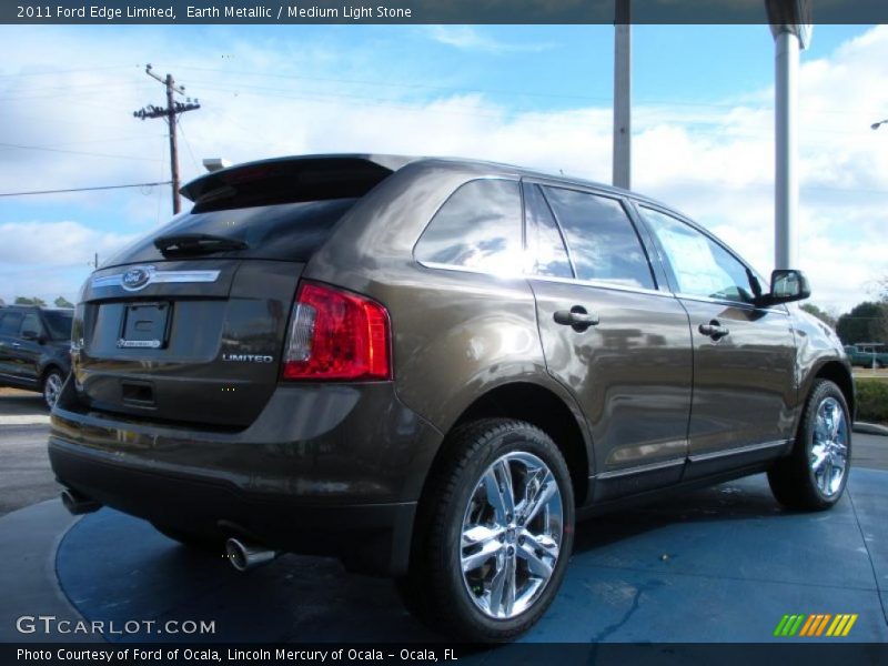 Earth Metallic / Medium Light Stone 2011 Ford Edge Limited
