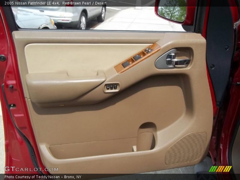 Red Brawn Pearl / Desert 2005 Nissan Pathfinder LE 4x4