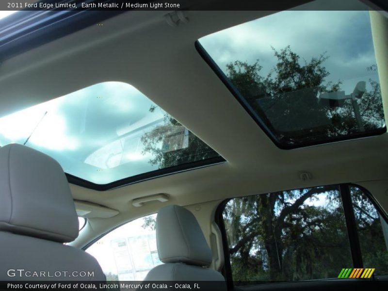 Earth Metallic / Medium Light Stone 2011 Ford Edge Limited