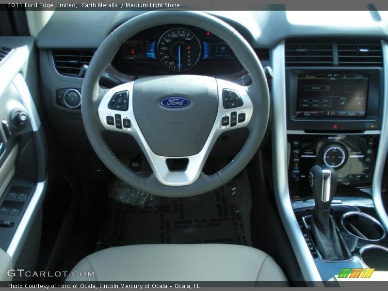 Earth Metallic / Medium Light Stone 2011 Ford Edge Limited
