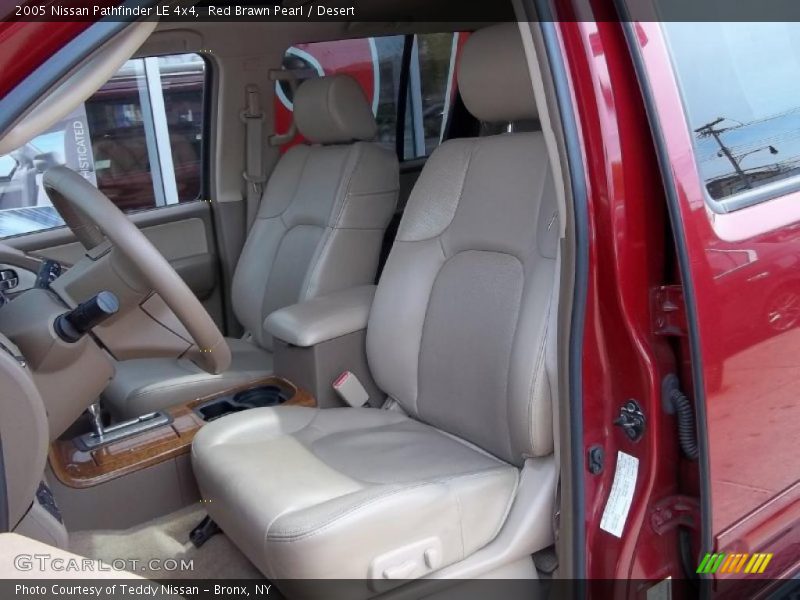 Red Brawn Pearl / Desert 2005 Nissan Pathfinder LE 4x4