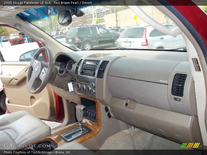 Red Brawn Pearl / Desert 2005 Nissan Pathfinder LE 4x4