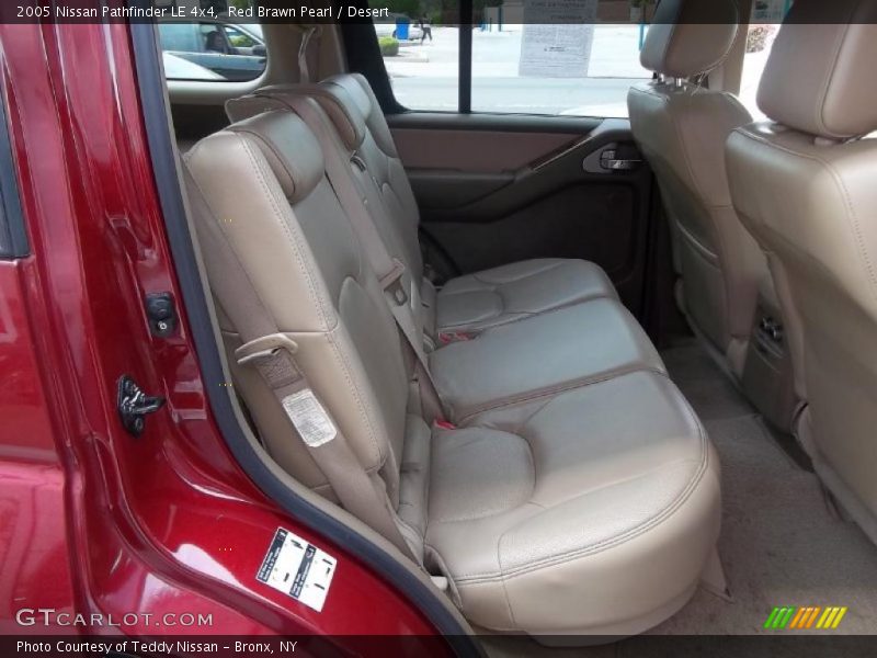 Red Brawn Pearl / Desert 2005 Nissan Pathfinder LE 4x4