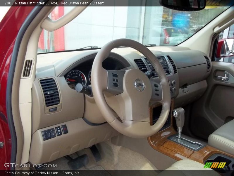 Red Brawn Pearl / Desert 2005 Nissan Pathfinder LE 4x4