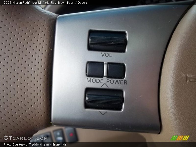 Red Brawn Pearl / Desert 2005 Nissan Pathfinder LE 4x4