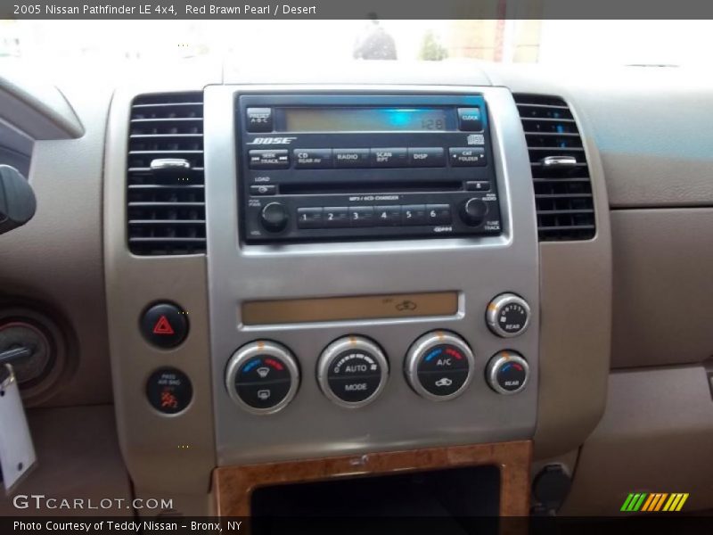 Red Brawn Pearl / Desert 2005 Nissan Pathfinder LE 4x4