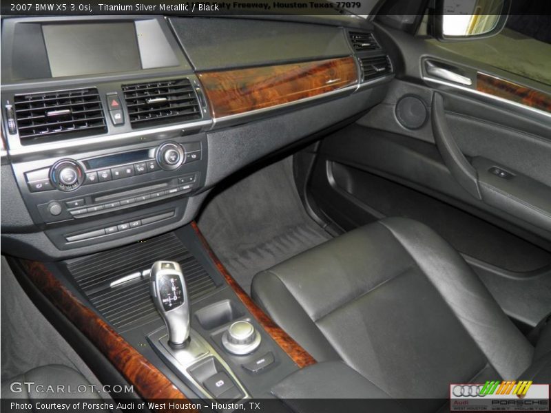 Titanium Silver Metallic / Black 2007 BMW X5 3.0si
