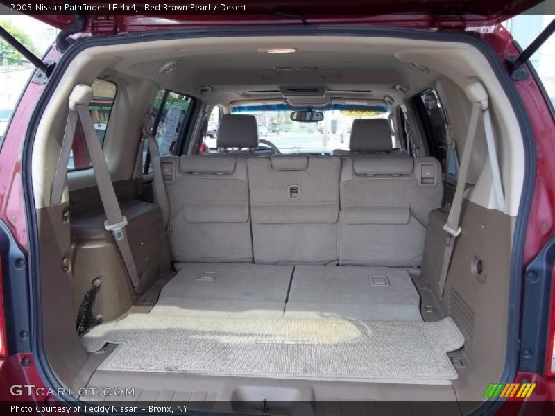 Red Brawn Pearl / Desert 2005 Nissan Pathfinder LE 4x4
