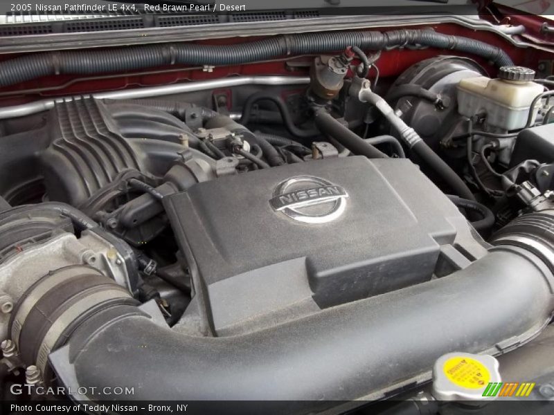 Red Brawn Pearl / Desert 2005 Nissan Pathfinder LE 4x4