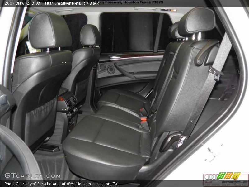 Titanium Silver Metallic / Black 2007 BMW X5 3.0si