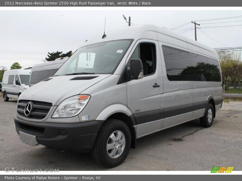 Front 3/4 View of 2011 Sprinter 2500 High Roof Passenger Van