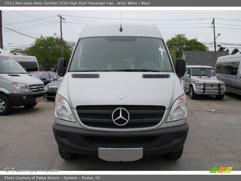 Arctic White / Black 2011 Mercedes-Benz Sprinter 2500 High Roof Passenger Van