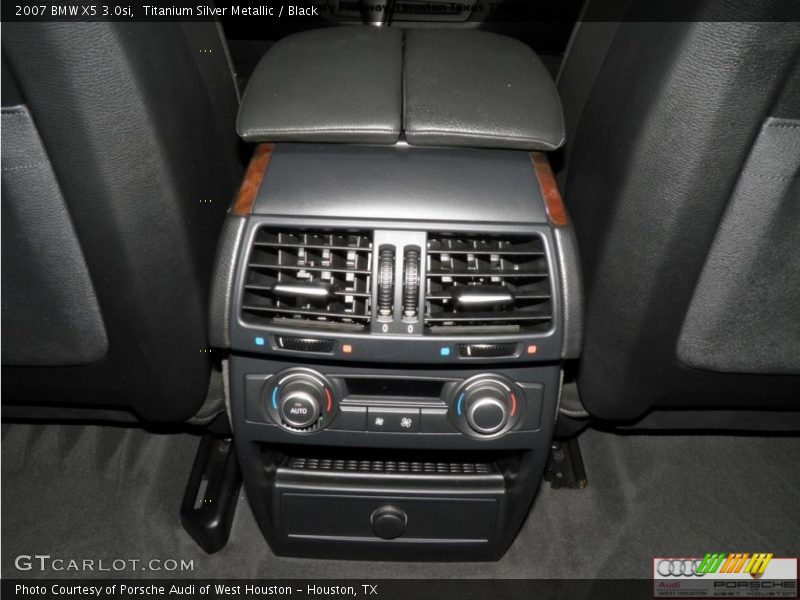 Titanium Silver Metallic / Black 2007 BMW X5 3.0si
