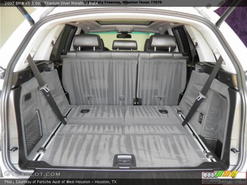 Titanium Silver Metallic / Black 2007 BMW X5 3.0si