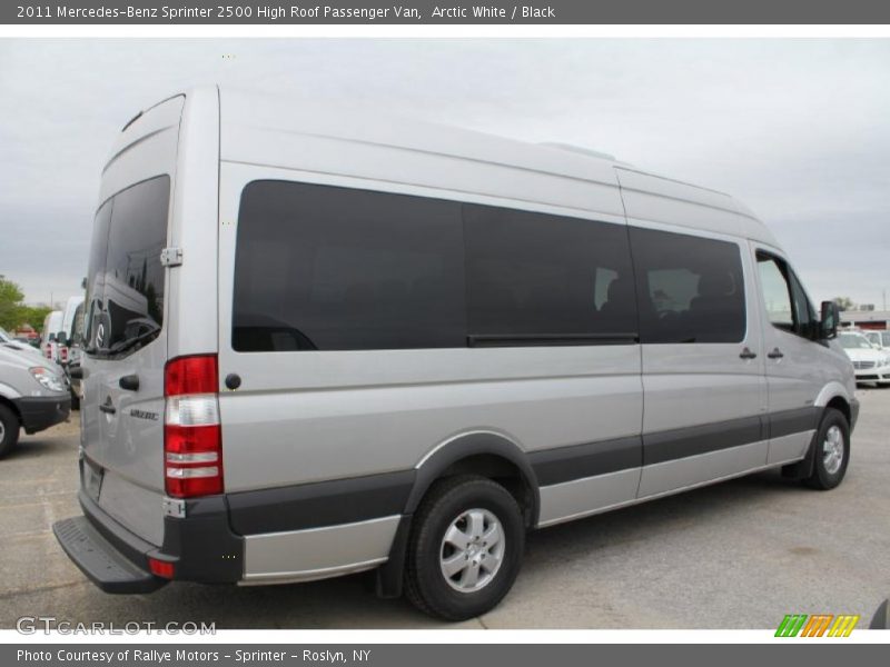 Arctic White / Black 2011 Mercedes-Benz Sprinter 2500 High Roof Passenger Van