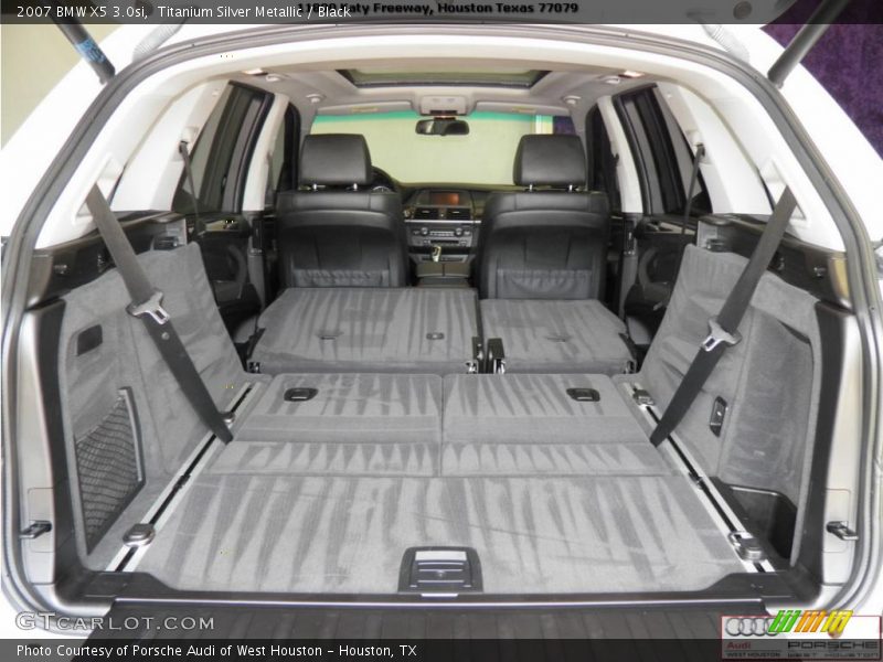 Titanium Silver Metallic / Black 2007 BMW X5 3.0si