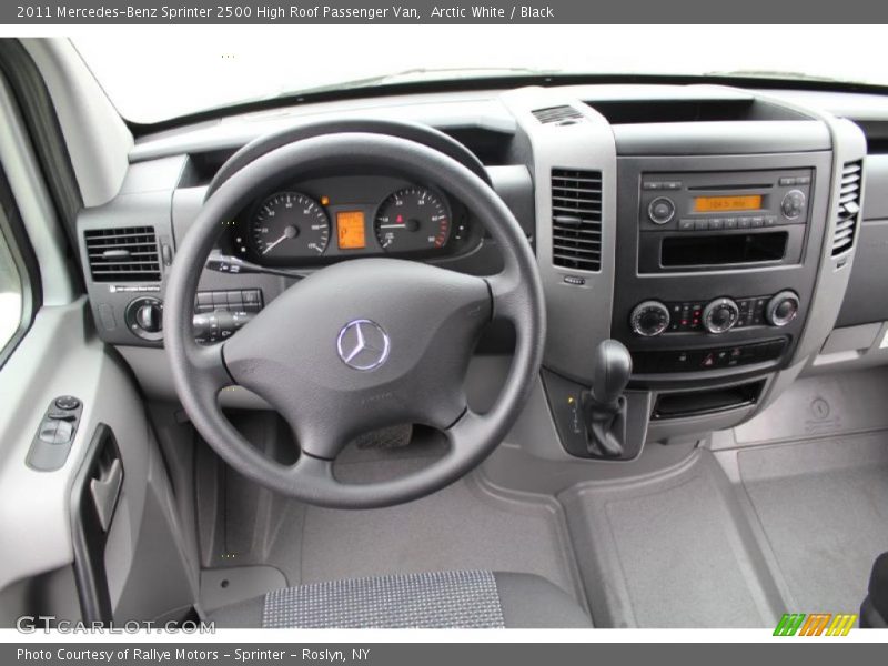 Controls of 2011 Sprinter 2500 High Roof Passenger Van