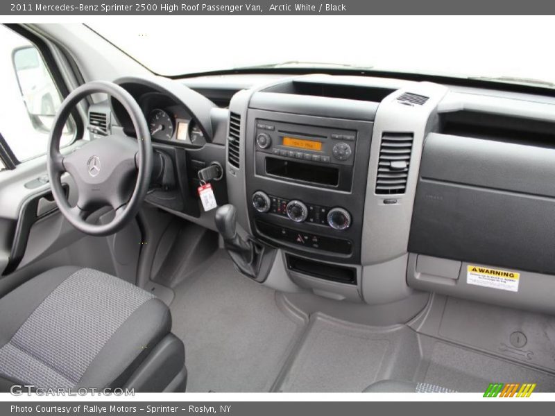 Dashboard of 2011 Sprinter 2500 High Roof Passenger Van