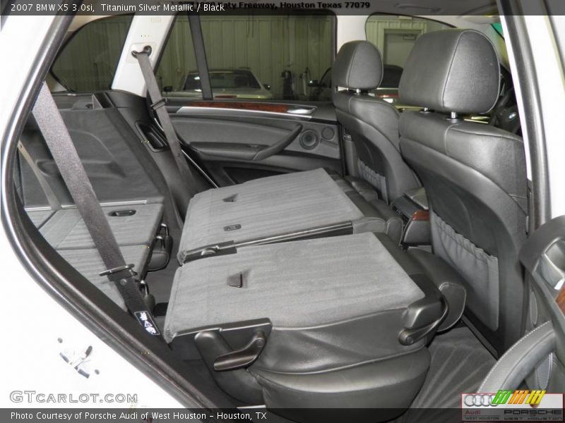 Titanium Silver Metallic / Black 2007 BMW X5 3.0si