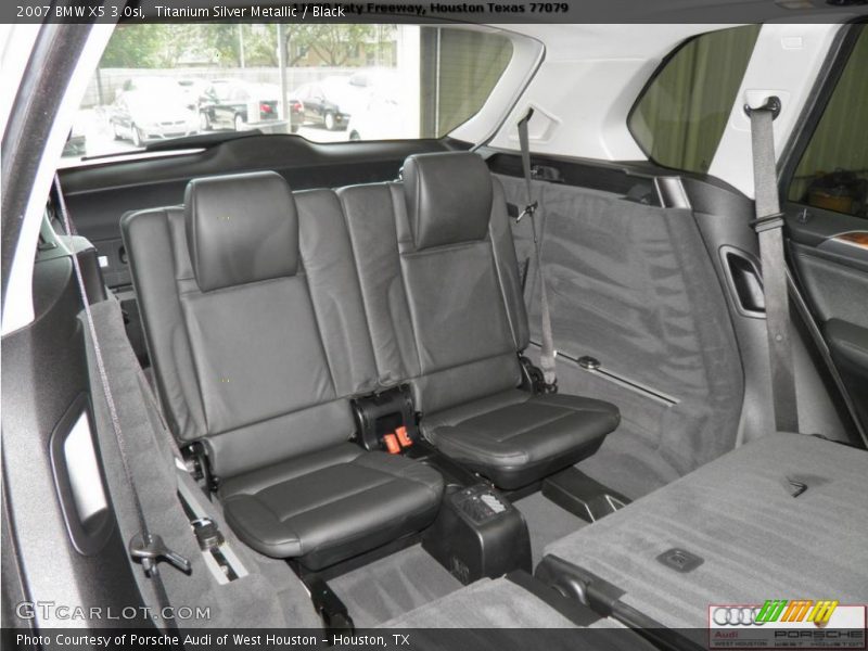 Titanium Silver Metallic / Black 2007 BMW X5 3.0si