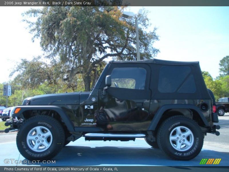 Black / Dark Slate Gray 2006 Jeep Wrangler X 4x4