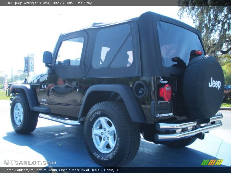 Black / Dark Slate Gray 2006 Jeep Wrangler X 4x4