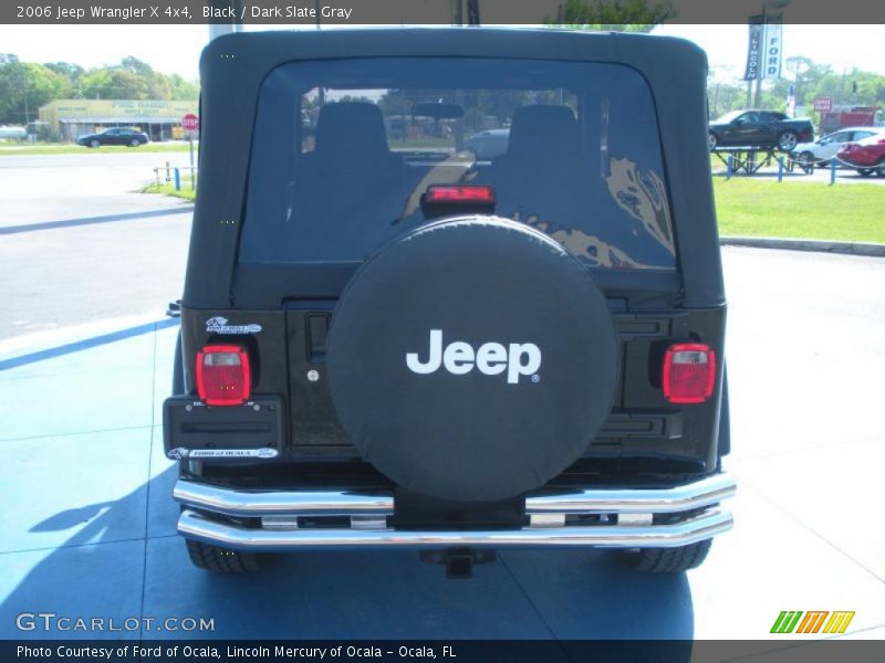 Black / Dark Slate Gray 2006 Jeep Wrangler X 4x4