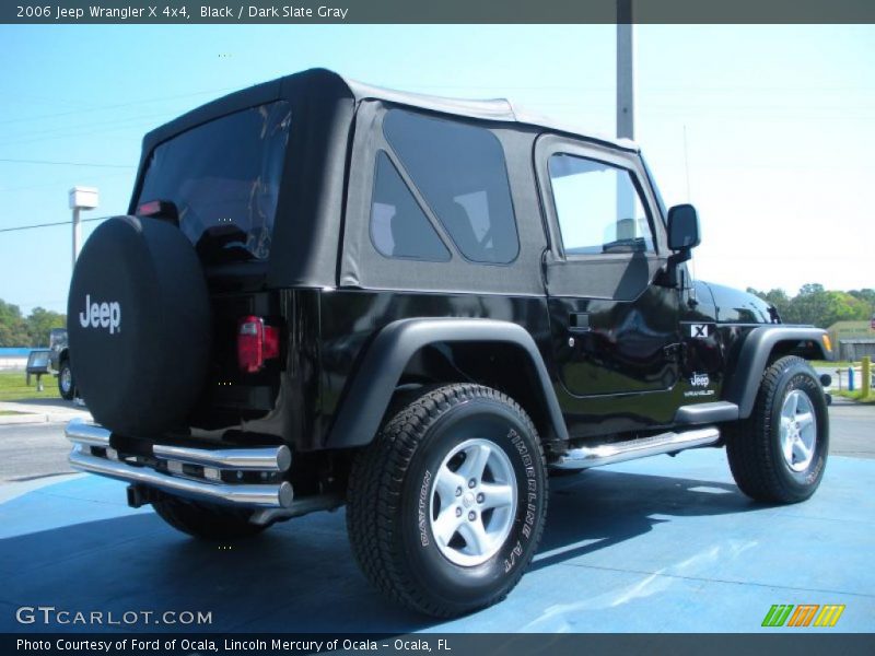 Black / Dark Slate Gray 2006 Jeep Wrangler X 4x4