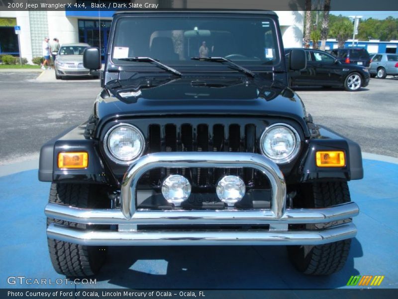 Black / Dark Slate Gray 2006 Jeep Wrangler X 4x4