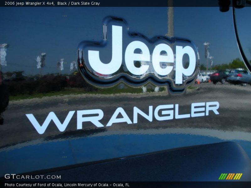 Black / Dark Slate Gray 2006 Jeep Wrangler X 4x4