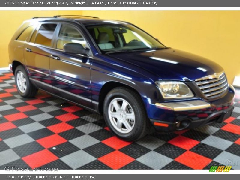Midnight Blue Pearl / Light Taupe/Dark Slate Gray 2006 Chrysler Pacifica Touring AWD