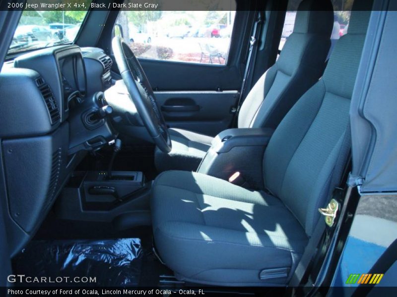 Black / Dark Slate Gray 2006 Jeep Wrangler X 4x4