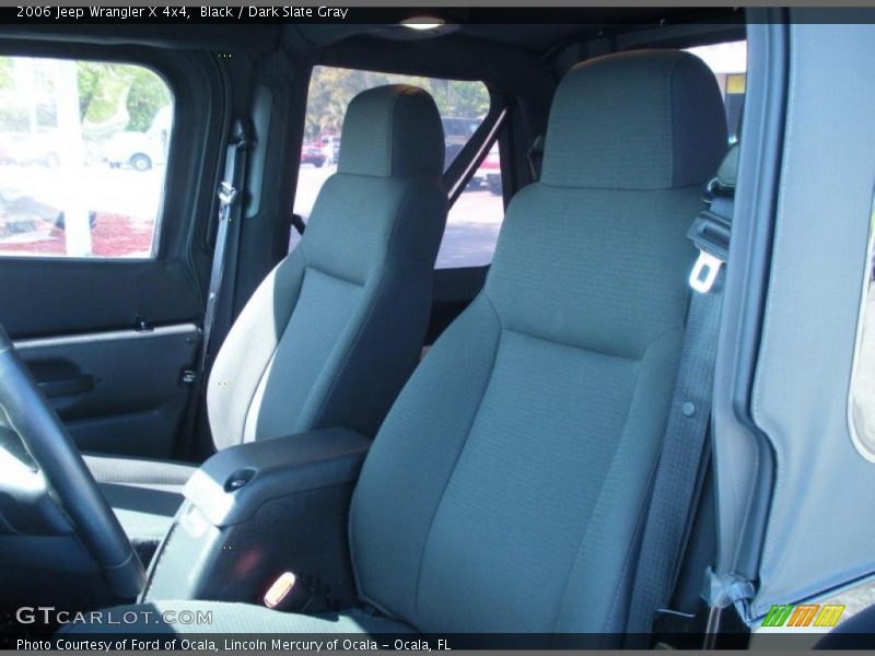 Black / Dark Slate Gray 2006 Jeep Wrangler X 4x4