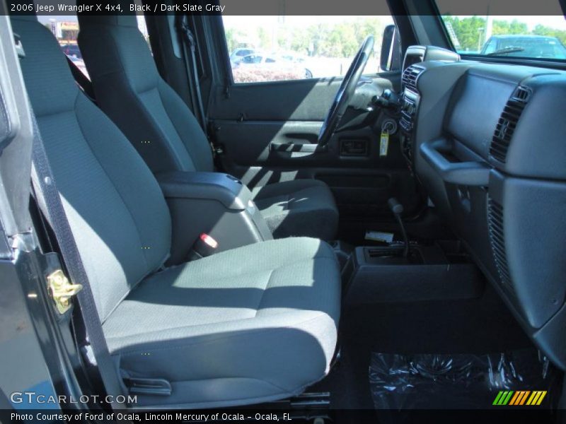 Black / Dark Slate Gray 2006 Jeep Wrangler X 4x4