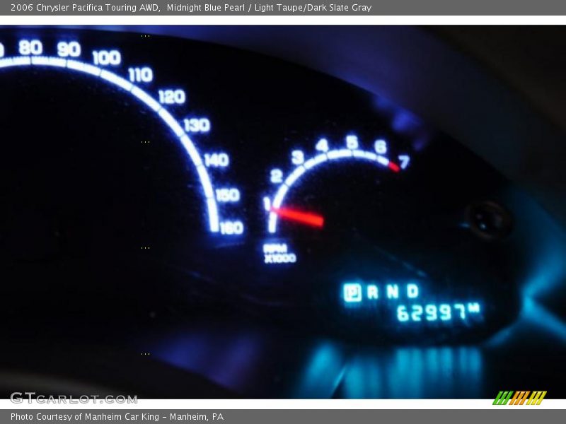 Midnight Blue Pearl / Light Taupe/Dark Slate Gray 2006 Chrysler Pacifica Touring AWD