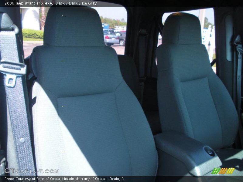 Black / Dark Slate Gray 2006 Jeep Wrangler X 4x4
