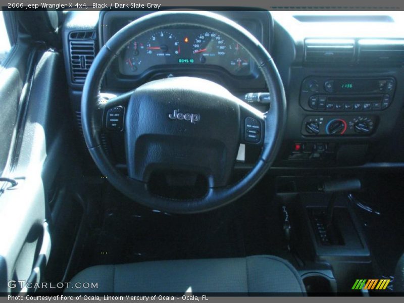 Black / Dark Slate Gray 2006 Jeep Wrangler X 4x4