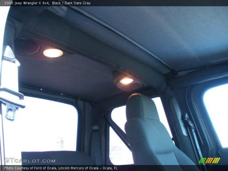 Black / Dark Slate Gray 2006 Jeep Wrangler X 4x4