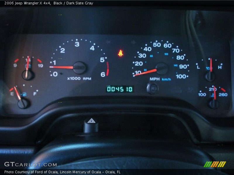 Black / Dark Slate Gray 2006 Jeep Wrangler X 4x4