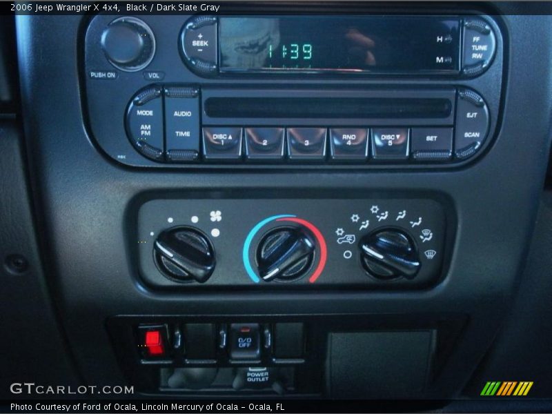 Black / Dark Slate Gray 2006 Jeep Wrangler X 4x4
