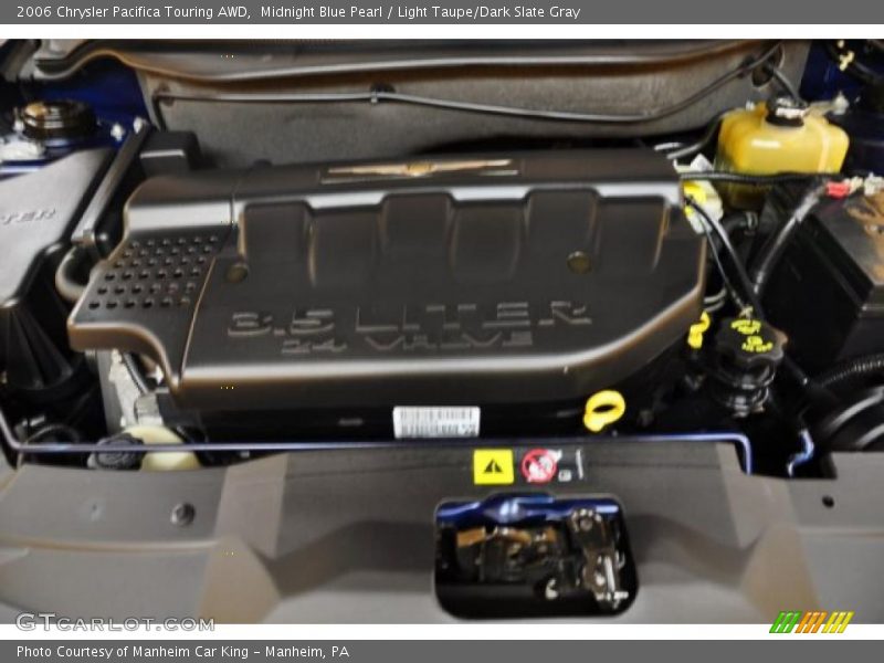 Midnight Blue Pearl / Light Taupe/Dark Slate Gray 2006 Chrysler Pacifica Touring AWD