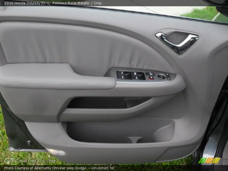 Polished Metal Metallic / Gray 2010 Honda Odyssey EX-L