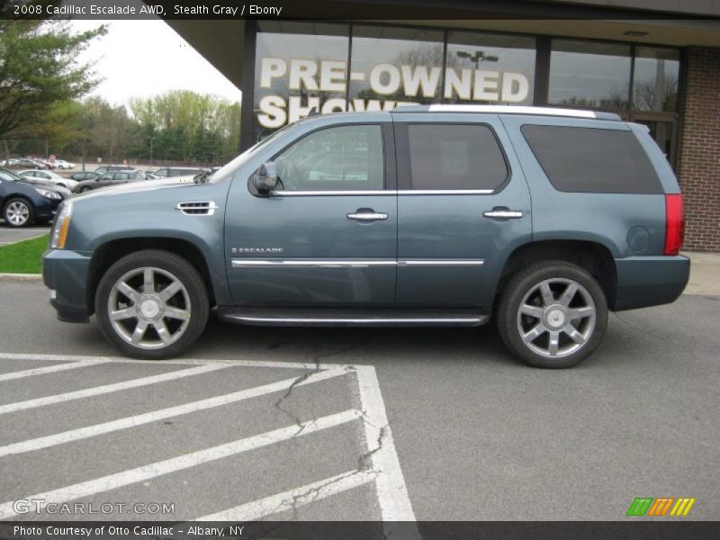 Stealth Gray / Ebony 2008 Cadillac Escalade AWD